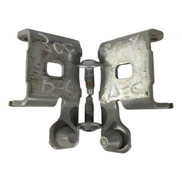 Par Dobradiça Porta Dianteira Esquerda Peugeot 308 2013/2018